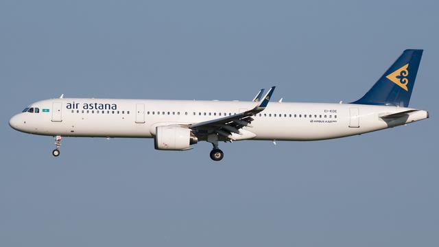 EI-KDE:Airbus A321:Air Astana